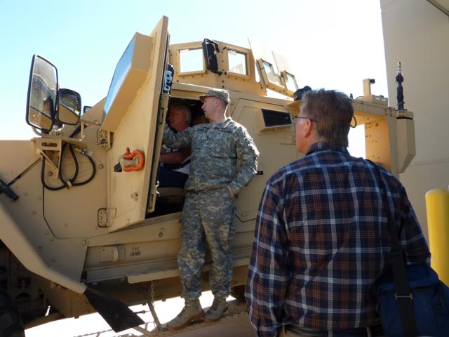 Lt Henson and Steve Ward Lt Henson and Steve Ward